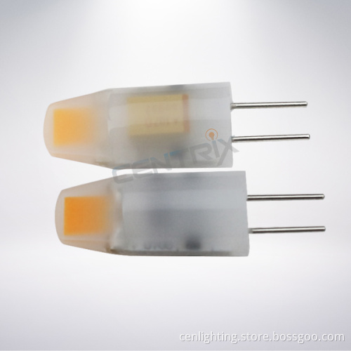 2016 new design silicon LED bulb G4 1.1w AC/DC10-20V shenzhen led G4 light